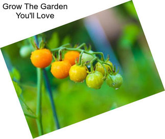 Grow The Garden You\'ll Love