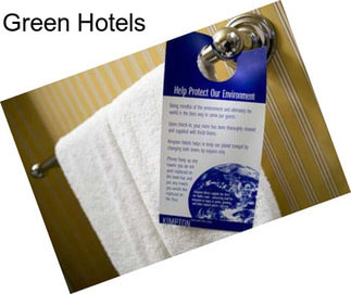 Green Hotels