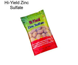 Hi-Yield Zinc Sulfate