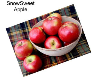 SnowSweet Apple