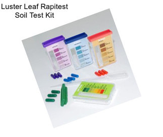 Luster Leaf Rapitest Soil Test Kit