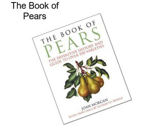 The Book of Pears