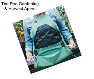 The Roo Gardening & Harvest Apron
