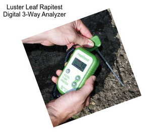 Luster Leaf Rapitest Digital 3-Way Analyzer