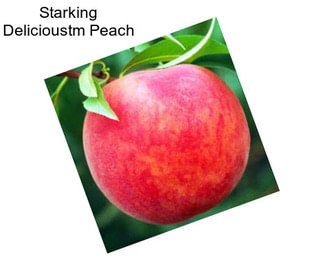 Starking Delicioustm Peach