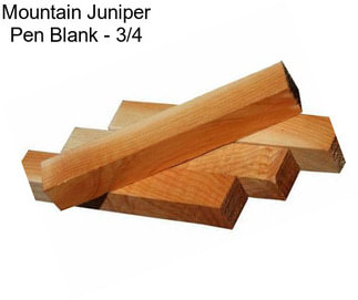 Mountain Juniper Pen Blank - 3/4\