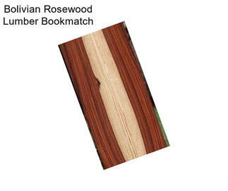 Bolivian Rosewood Lumber Bookmatch