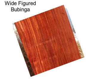 Wide Figured Bubinga