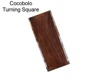 Cocobolo Turning Square