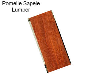 Pomelle Sapele Lumber