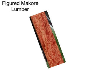 Figured Makore Lumber