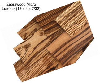 Zebrawood Micro Lumber (18\