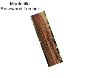 Monterillo Rosewood Lumber