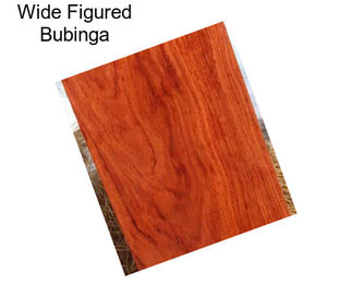 Wide Figured Bubinga