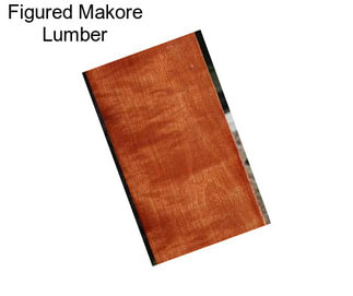 Figured Makore Lumber