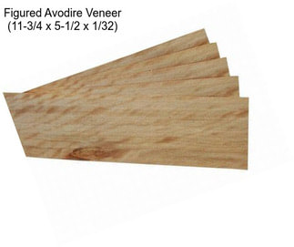 Figured Avodire Veneer (11-3/4\