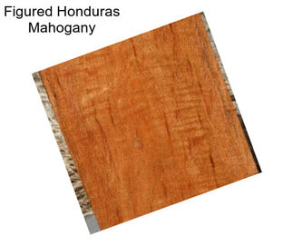 Figured Honduras Mahogany