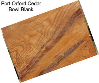 Port Orford Cedar Bowl Blank