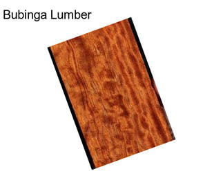 Bubinga Lumber