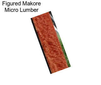 Figured Makore Micro Lumber