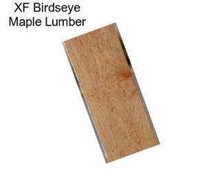 XF Birdseye Maple Lumber