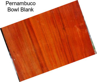 Pernambuco Bowl Blank