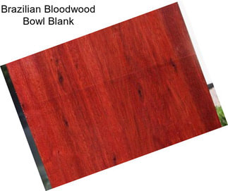 Brazilian Bloodwood Bowl Blank