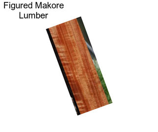 Figured Makore Lumber