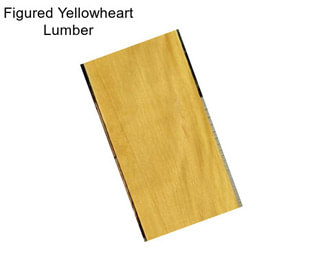 Figured Yellowheart Lumber