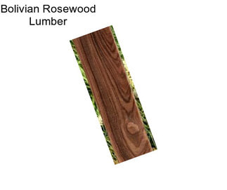 Bolivian Rosewood Lumber