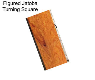 Figured Jatoba Turning Square