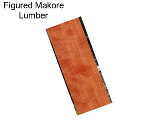 Figured Makore Lumber