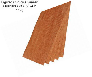Figured Curupixa Veneer Quarters (23 x 6-3/4 x 1/32)