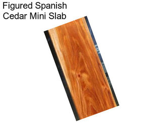 Figured Spanish Cedar Mini Slab