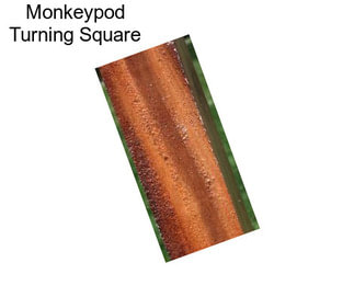 Monkeypod Turning Square