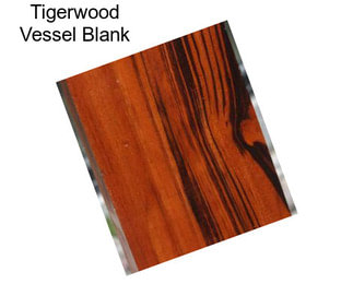 Tigerwood Vessel Blank