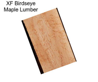 XF Birdseye Maple Lumber