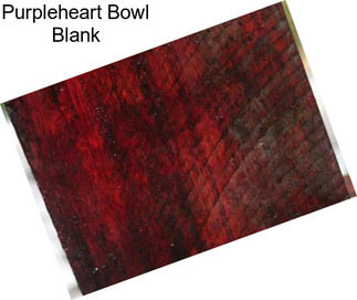 Purpleheart Bowl Blank