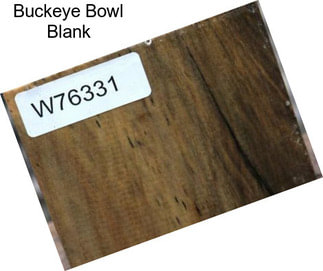 Buckeye Bowl Blank