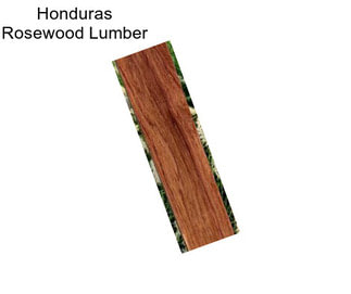 Honduras Rosewood Lumber