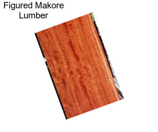 Figured Makore Lumber