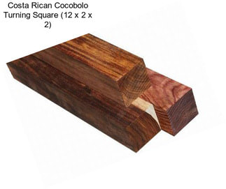 Costa Rican Cocobolo Turning Square (12\