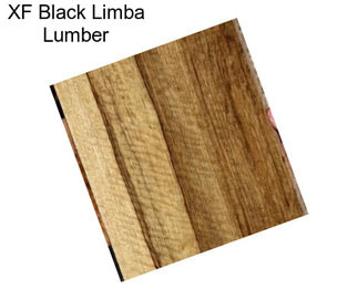 XF Black Limba Lumber