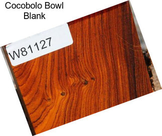 Cocobolo Bowl Blank