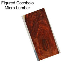 Figured Cocobolo Micro Lumber
