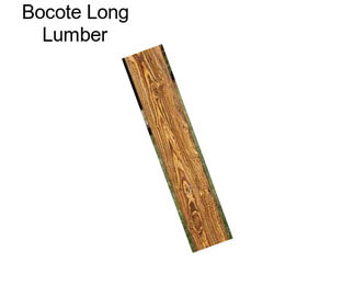 Bocote Long Lumber