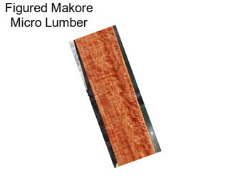 Figured Makore Micro Lumber