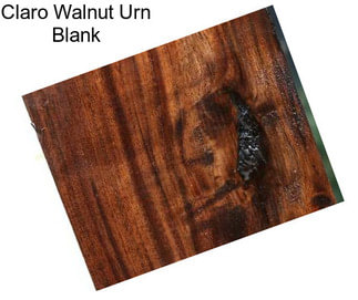 Claro Walnut Urn Blank