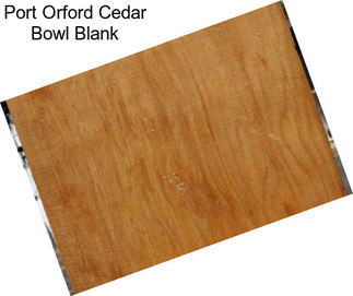 Port Orford Cedar Bowl Blank