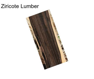 Ziricote Lumber